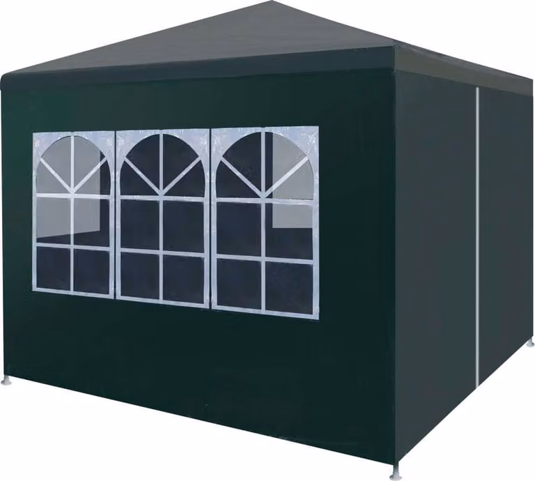 The Living Store Tenda per feste 3x3 m Verde