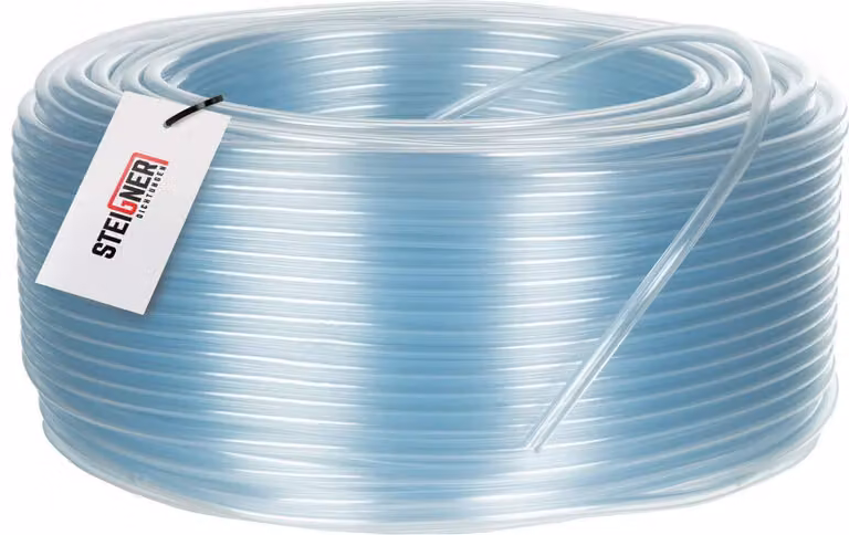 Tubo in PVC trasparente, SBS, diametro 4-6 mm, lunghezza 15 metri