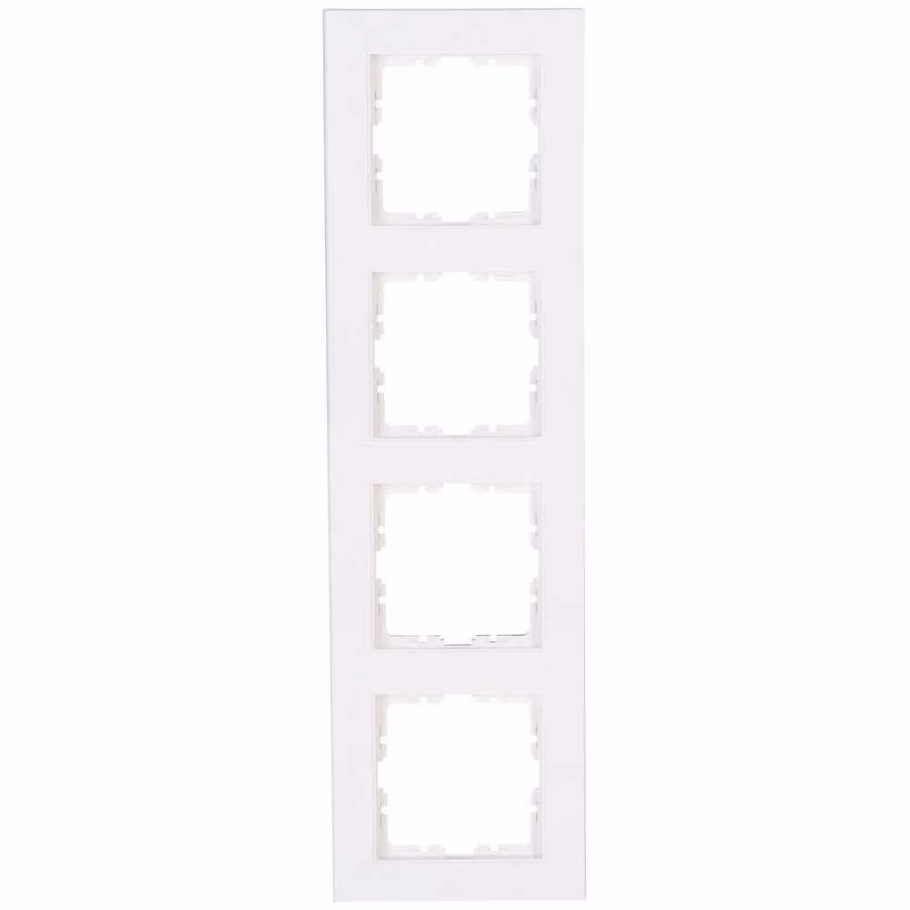 Kopp Athenis HK07 Bianco puro Quadrato con telaio a 4 ingressi
