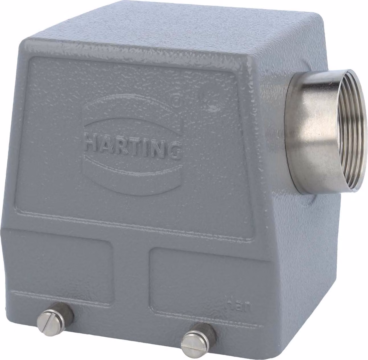 HARTING Han 32B Custodia con manicotto alta, 1xPG29 uscita cavo laterale, per 2 staffe (nella parte inferiore) Vite PG29