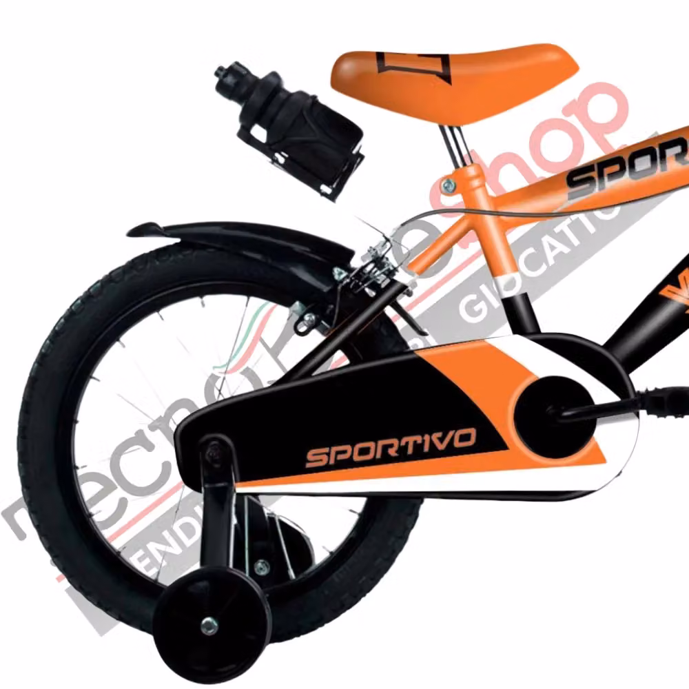 Bicicletta per bambini Tecnobike Shop Movimento a Sfera Volare Sportivo 16 pollici Arancione – 2