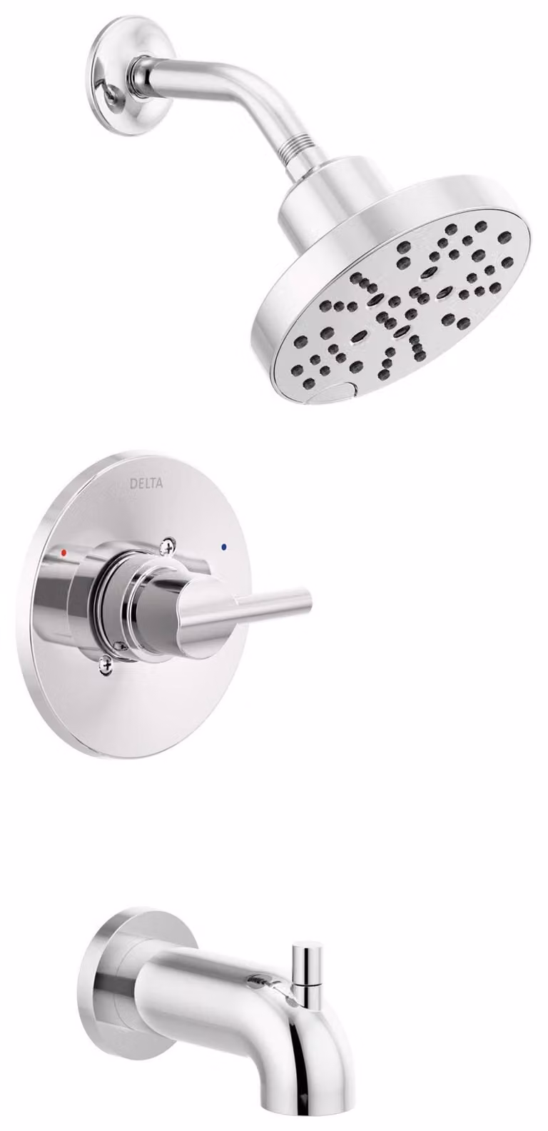 Delta Faucet Nicoli 14, rivestimento per vasca e doccia con miscelatore monocomando, miscelatore per doccia