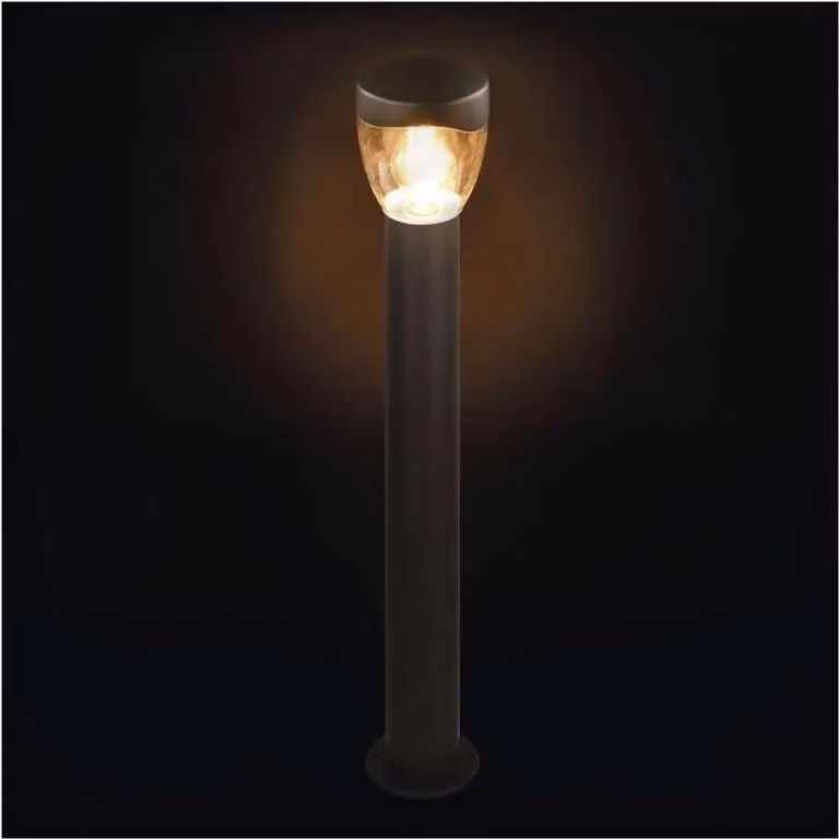 EMOS Palo da giardino antracite Arteo per lampadina E27 80cm ZGA0C0P