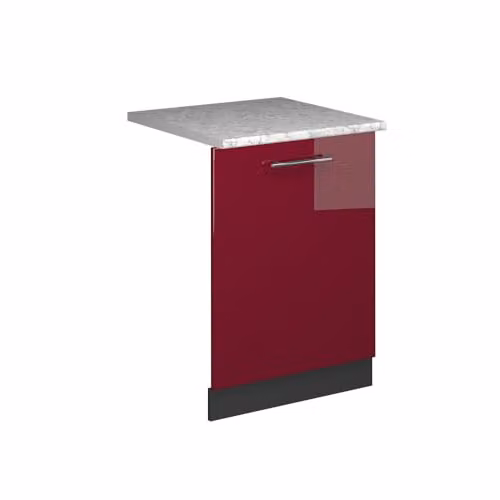 Vicco Frontale lavastoviglie Fame-Line Bordeaux lucido 60 cm