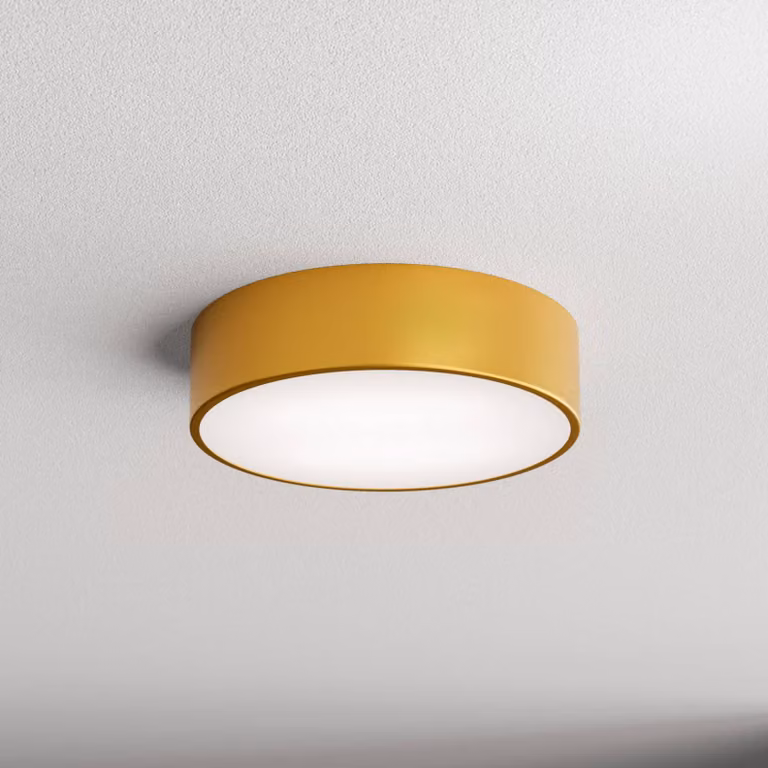 Plafoniera soffitto Cleo TEMAR LIGHTING, dimmerabile, Ottone / Oro, Soggiorno / Sala da pranzo, Moderno, Plafoniera