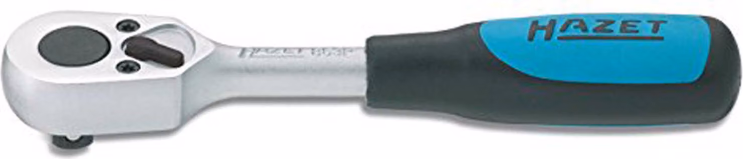 Cricchetto reversibile Hazet 863P - Quadrato pieno da 6,3 mm (1/4 di pollice) | 863P