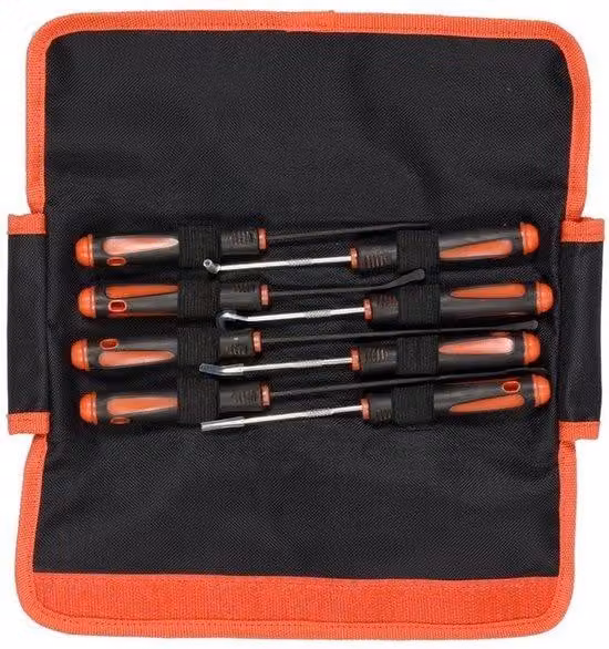 Set di pinzette miniaturizzate, 8 pezzi