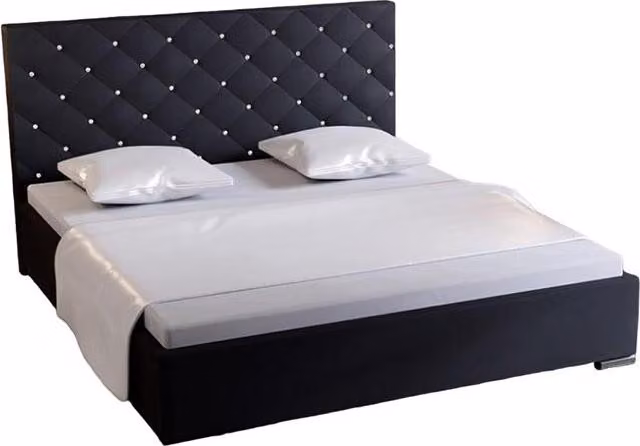 Designer Bett Schlafzimmer Betten Textil Hotel Luxus Polster 280x200cm Stoff