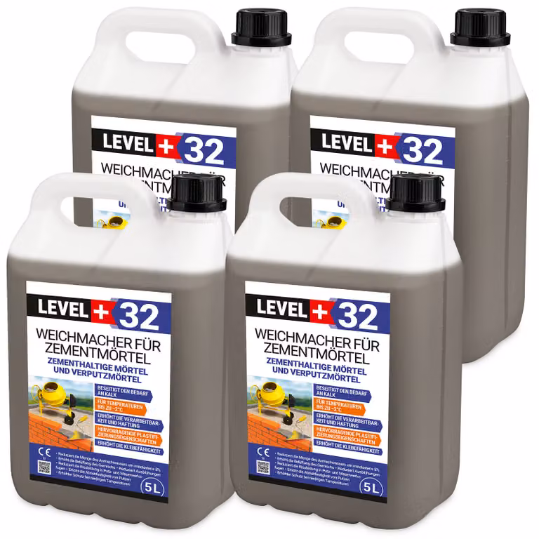 Plastificante per malte e intonaci 20L Livello+32