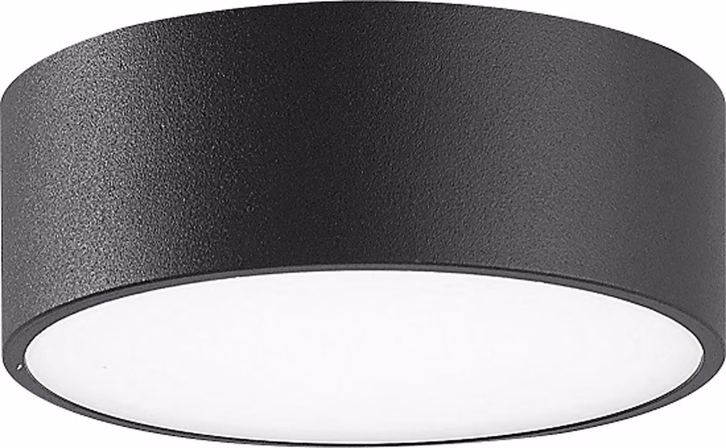 CMD 9025 Applique da esterno in alluminio antracite LED rotondo 55cm 6W IP65