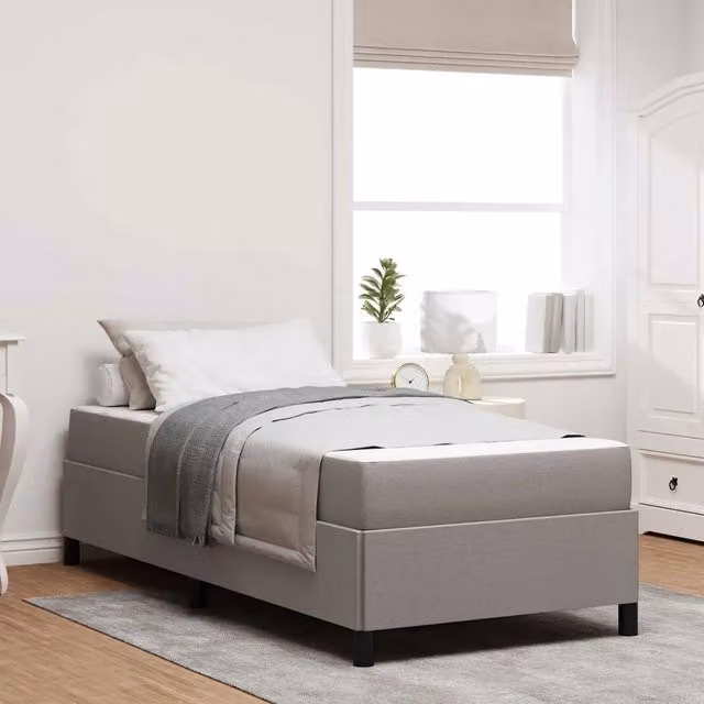 Letto a molle con materasso-Struttura Letto con Materasso Talpa 90 x 190 cm Tessuto 646426