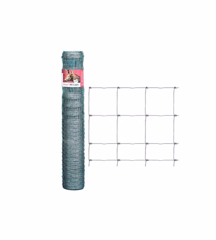 Rete Ursus Leger Betafence in acciaio zincato grigio, Altezza: 100 cm, Lunghezza: 30 m