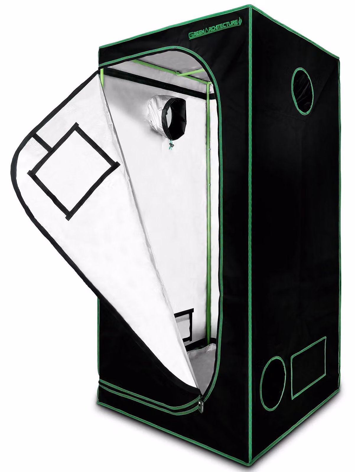 Tenda da coltivazione, serra da interno - Grow box per piante e fiori - 90x90x180 cm