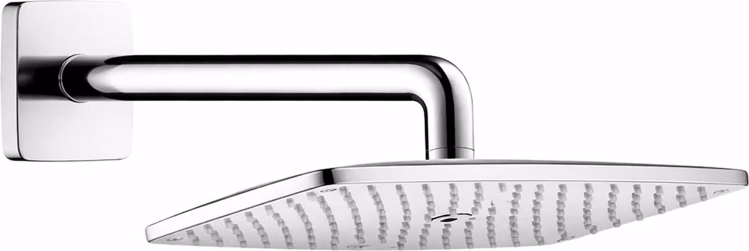 Doccia fissa hansgrohe Raindance E 360 Air 1jet 360 mm x 190 mm con braccio doccia 390 mm cromato, 1 pz.