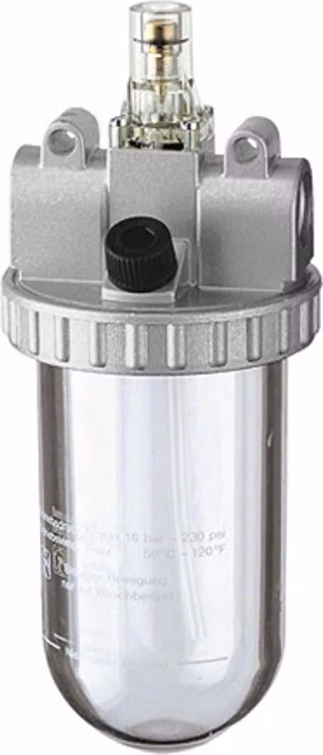 Nebulizzatore Riegler con serbatoio standard in policarbonato BG 1 G 1/4 1.200 l/min - 101014
