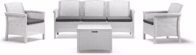 Salotto Venezia 3 Colore Bianco Bica