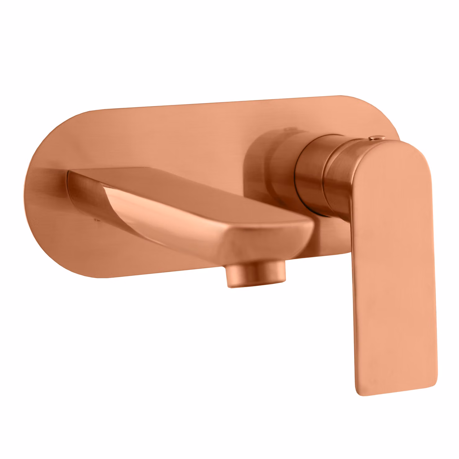 Slezák-RAV Miscelatore da incasso per lavabo NIL - rosa dorato - spazzolato, Colore: ROSA ORO - spazzolato , Finitura superficiale: PVD