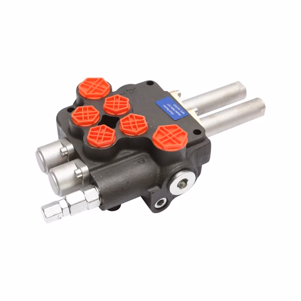Distributore oleodinamico Breckner P80 per cavo joystick a 2 circuiti colore nero – 2
