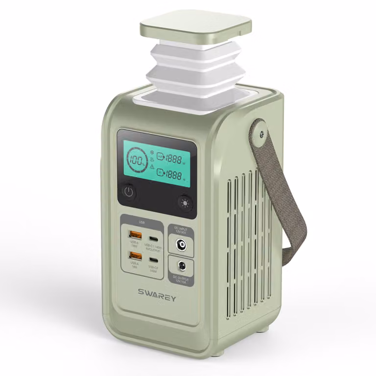 192Wh 60000mAh Generatore di corrente Power Station 140W Generatore solare Accumulatore di energia LiFePO4 batteria Caricabatterie Powerbank