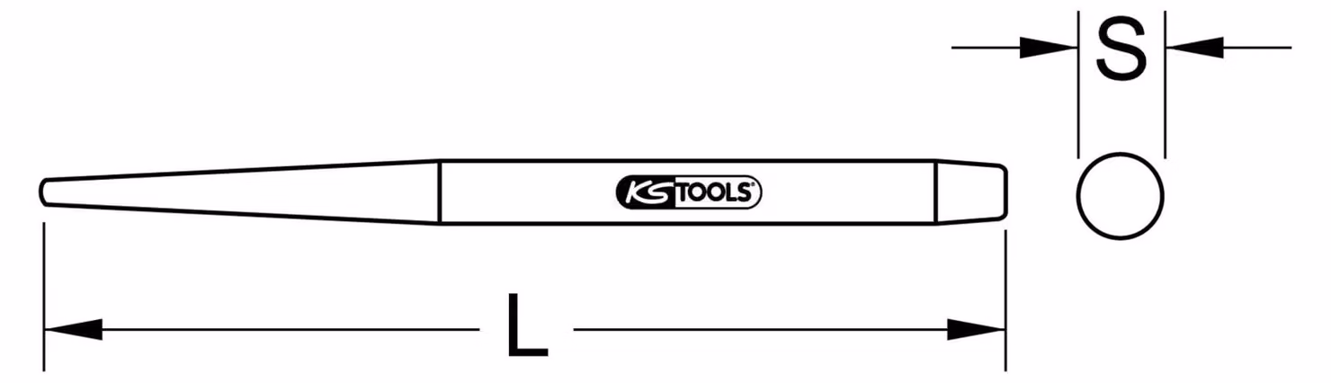 KS TOOLS 129.2169 Azionamento passante
