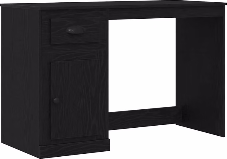 Scrivania Rovere Nero 50 x 115 x 75 cm Legno multistrato