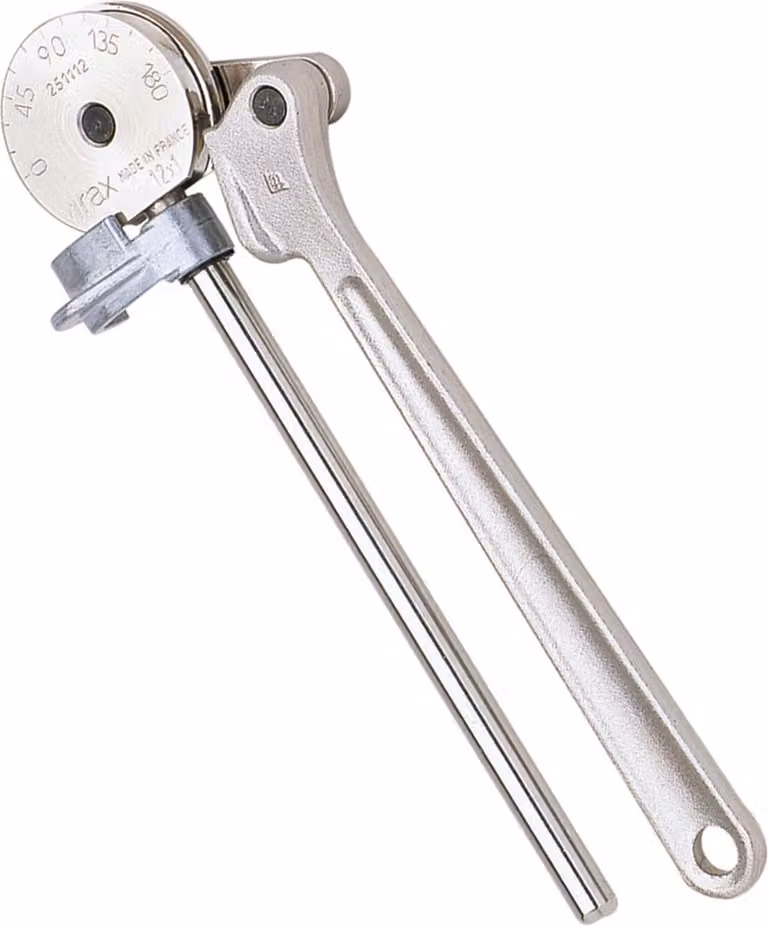 Pinza per piegare tubi in rame