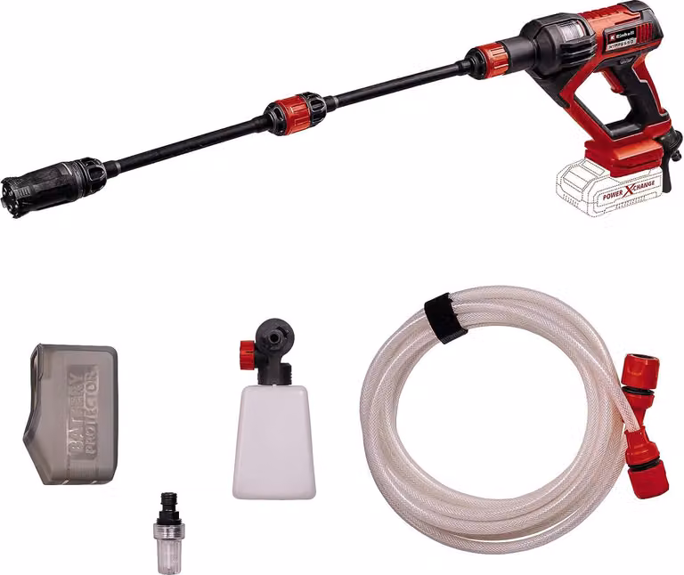 Einhell HYPRESSO 18/24 Li Power X-Change 18 V pistola idropulitrice a batteria incl. accessori