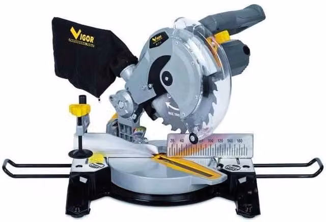Troncatrice da banco Vigour grigia da 1650 W
