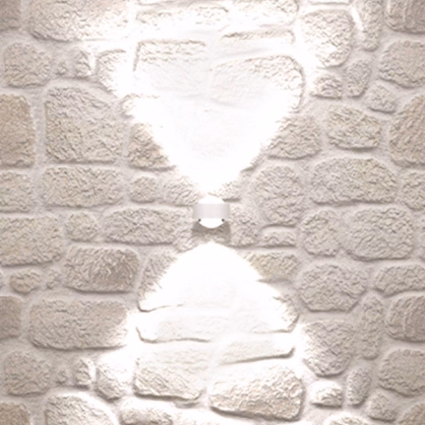 Top Light Barra di faretti PUK Mini Wall, dimmerabile, Bianco / Opale, Soggiorno / Sala da pranzo, Metallo, Design, Applique a LED