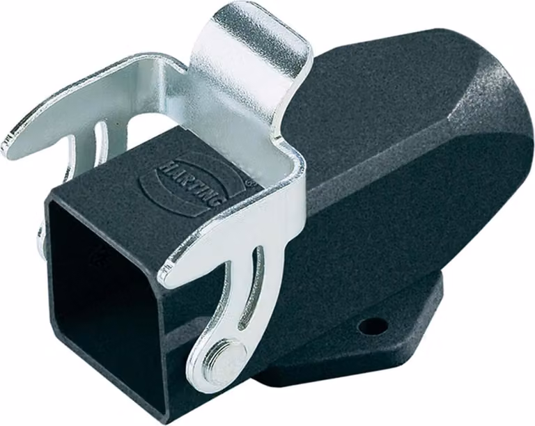 HARTING Han 3M Alloggiamento base con fondo aperto, 1xPG11 uscita cavo diritta, con 1 staffa - 1 pezzo