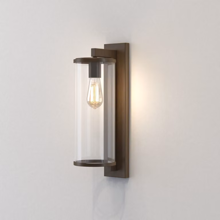 Astro Pimlico 500 - Lanterna a parete bronzo IP23, E27 a incasso