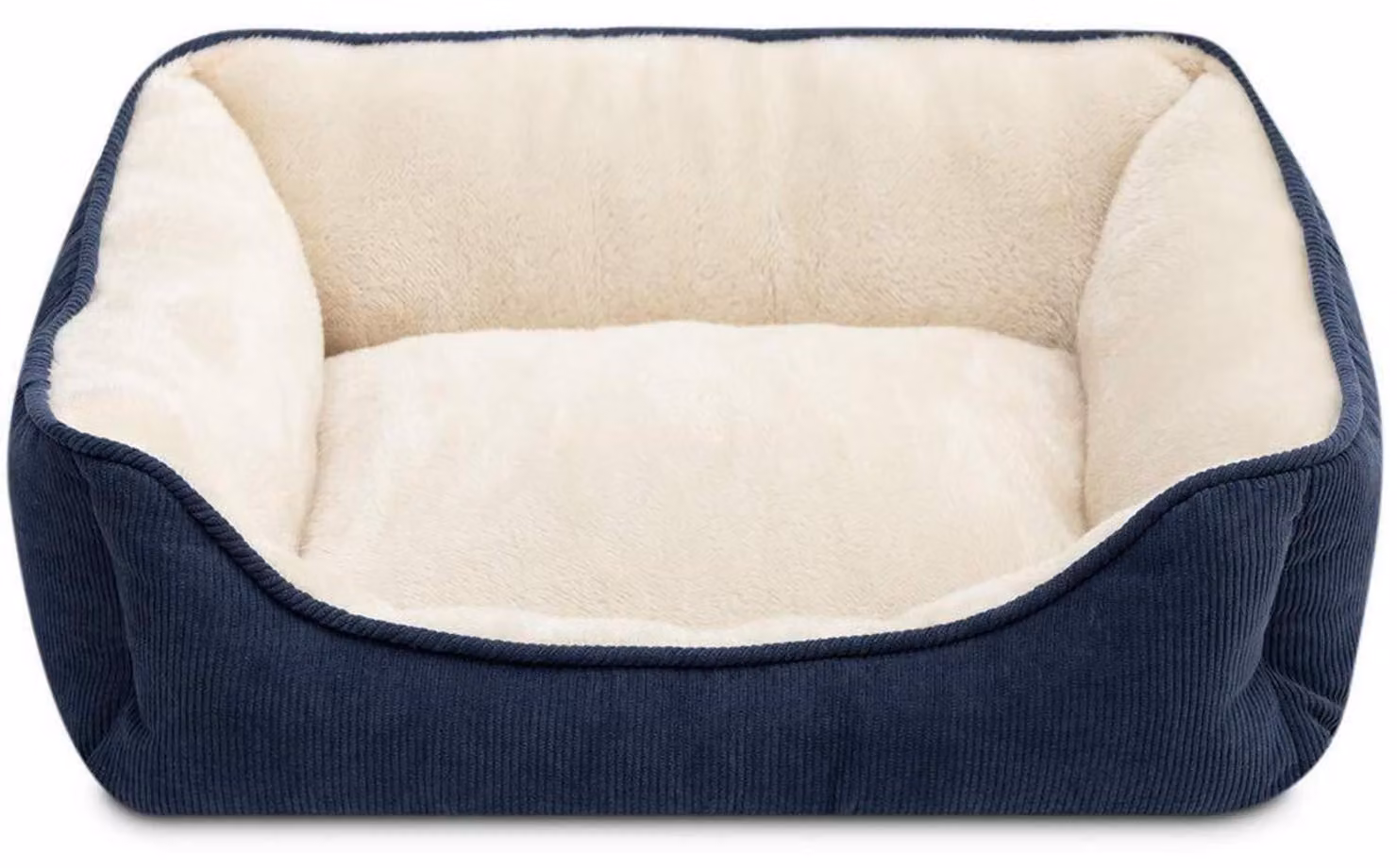 Cuccia per gatti, piccola cuccia per cani, cuccia per animali domestici, colore blu, dimensioni 50x45x15 cm