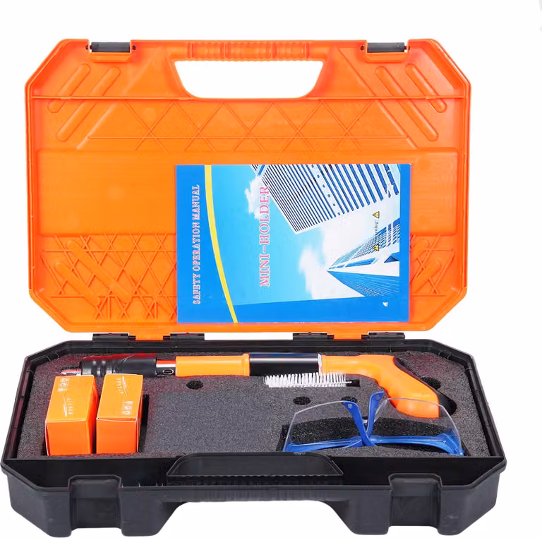Attrezzo per il fissaggio a parete dei chiodi Pistola manuale a canale regolabile a 5 velocità per la lavorazione del legno in casa