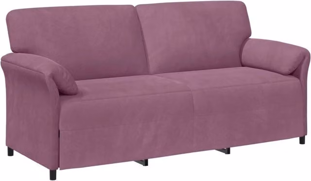 Divano | Divano da soggiorno | Sofa 3-Persone Viola 198 x 83 x 95 cm Velluto