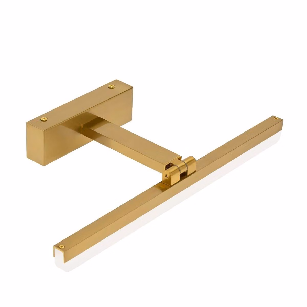 SAT applique LED da bagno 40 cm, oro spazzolato