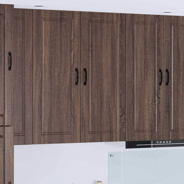 Armadietto a muro moderno vidaXL PORTO in legno marrone L: 40 cm, P: 31 cm, H: 100 cm