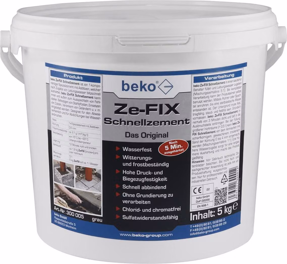 Ze-FIX cemento a presa rapida - l'originale