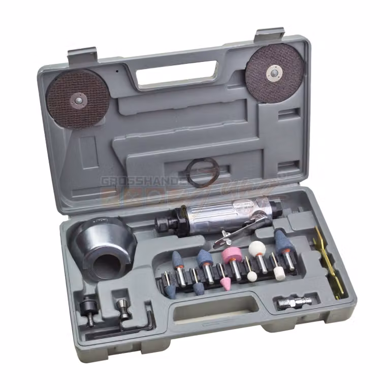 Set di smerigliatrici ad aria compressa per lucidare 20 pezzi