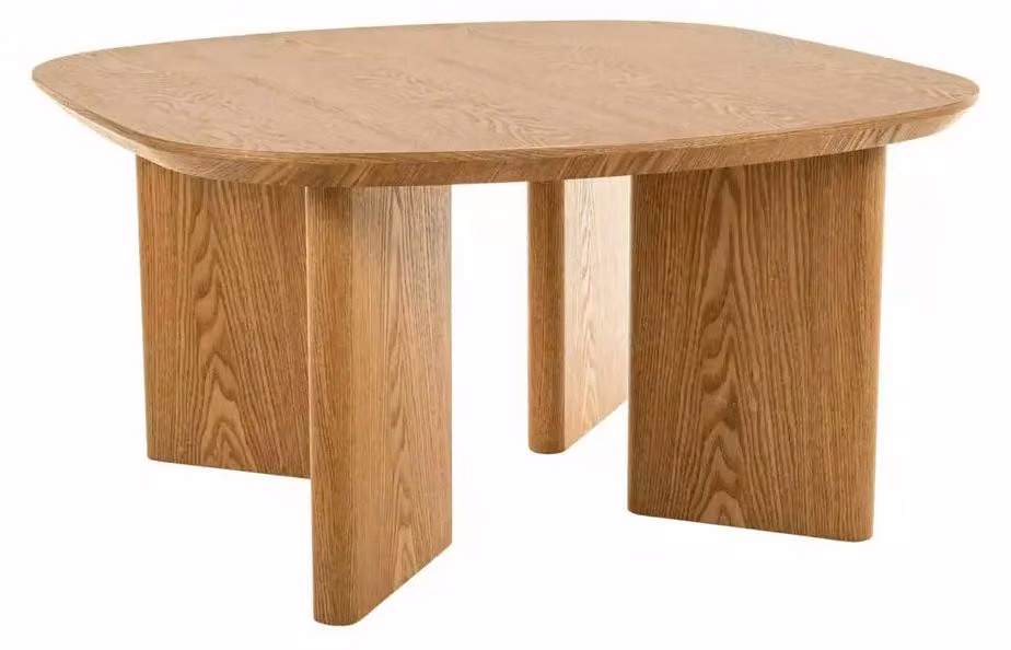 FURNLUX Tavolino Kuma, colore marrone, 80 cm. / Colore principale: / Dimensioni: