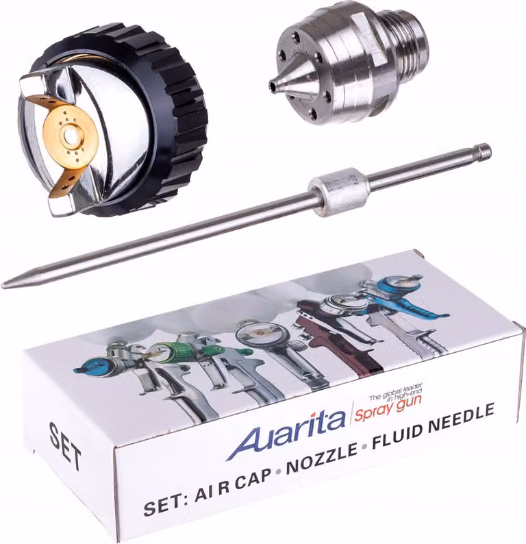 Set di ugelli HVLP Auarita Lion 1 per pistole di verniciatura da 1,4 mm