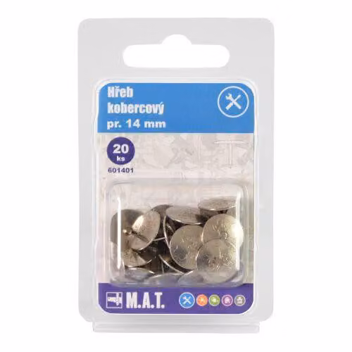 chiodo per tappeto diametro 14 mm (20 pezzi)