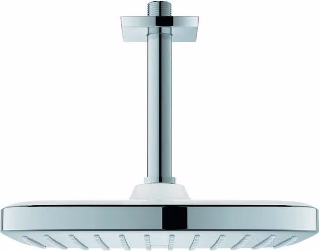 Soffione Tempesta Cube 250 uscita a soffitto 142mm chr cromo uscita a soffitto