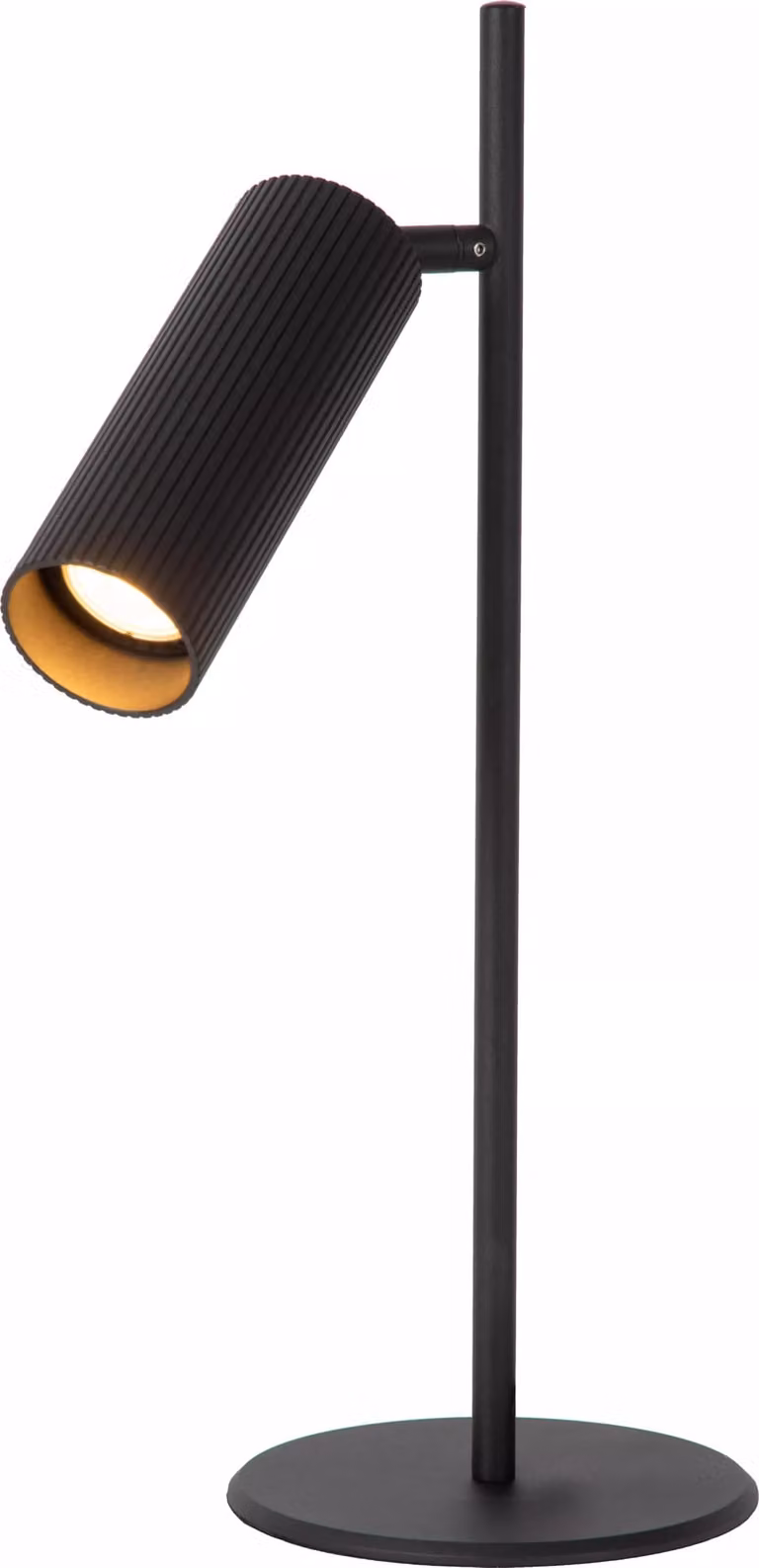 Lampada da tavolo a faretto nero GU10 Clubs Lucide