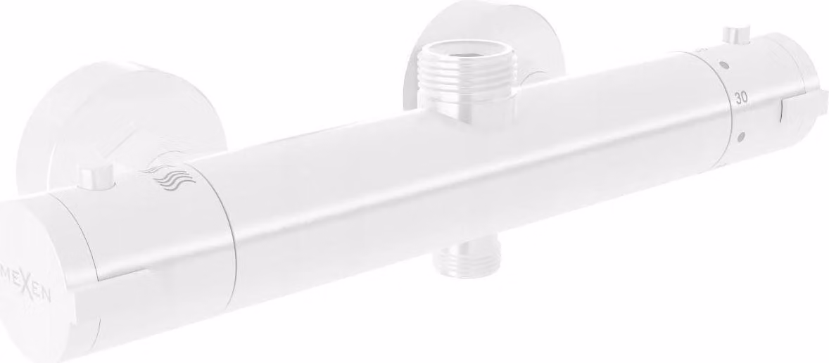 Mexen Kai rubinetto termostatico per doccia, bianco - 77150-20