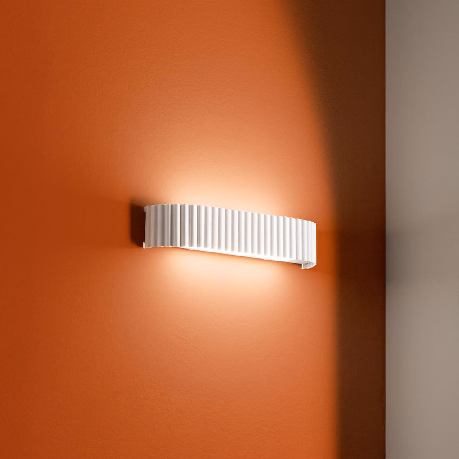 Luce Ambiente Design Applique da parete a LED Niike, Bianco / Opale, Soggiorno / Sala da pranzo, Metallo, Moderno, Applique a LED