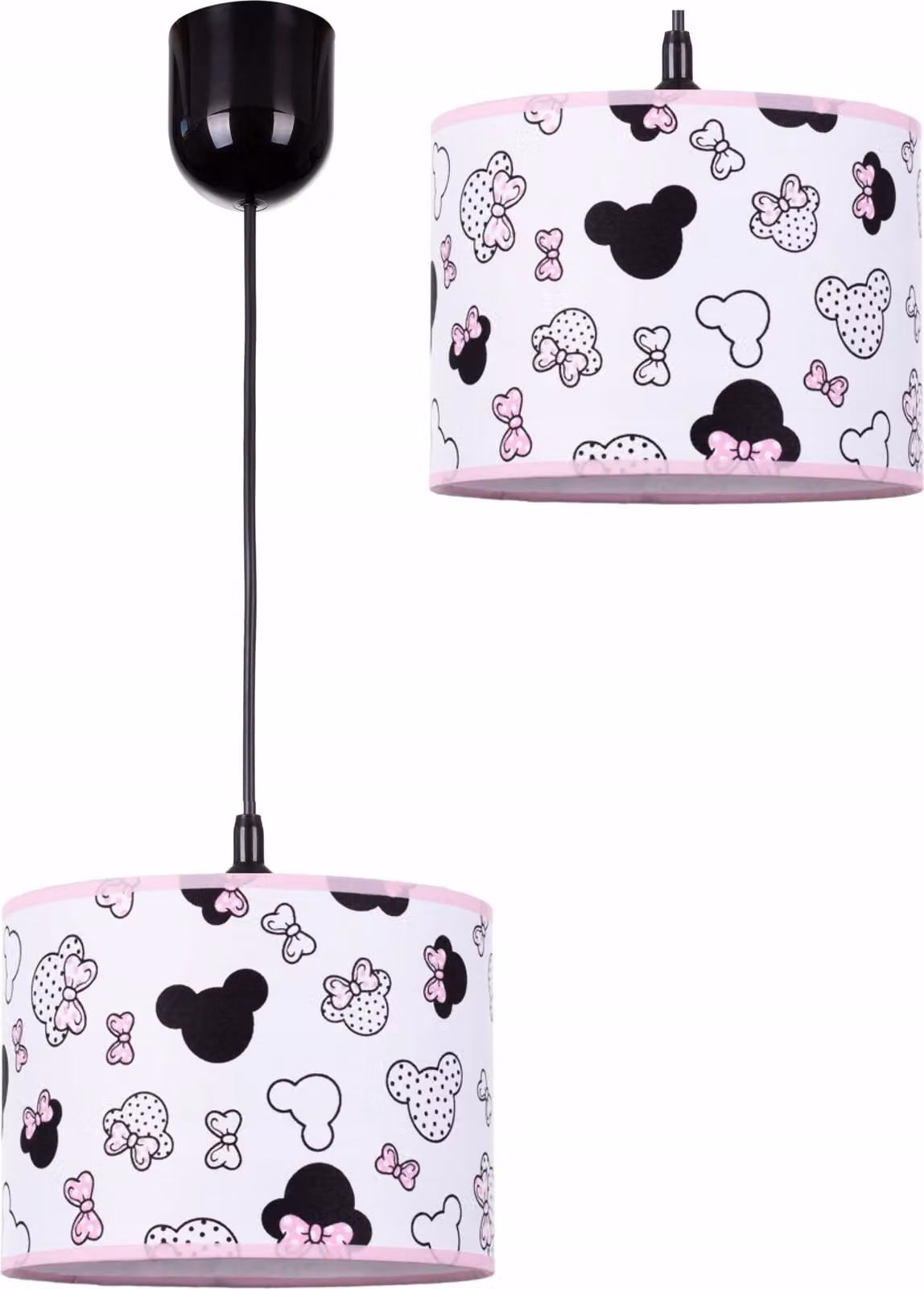 Lampada A Sospensione Per Bambini Mickey Mouse Paralume Per Bambine Lampada Moderna A Led