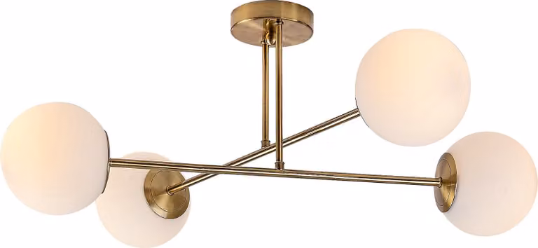 Rabalux Golden lampada da soffitto Kiara per lampadina 4x E27 71082