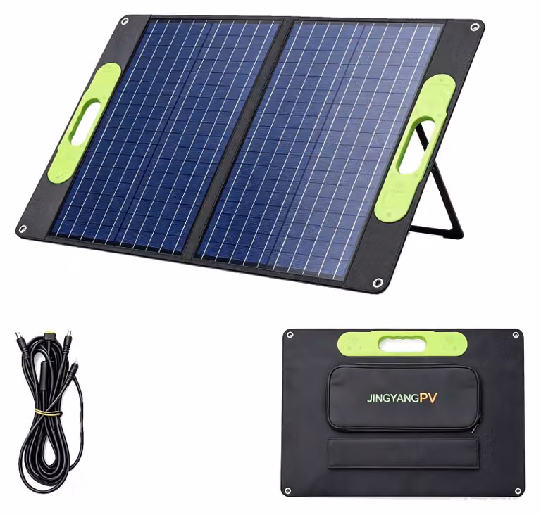 Pannello solare, design portatile, più uscite, 1 pannello da 60W