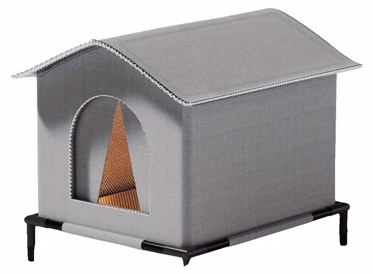 Cuccia per gatti, design impermeabile, struttura pieghevole, dimensioni 33X33X33CM