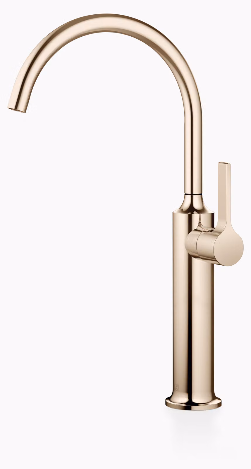 Dornbracht VAIA Mitigeur monocommandé pour lavabo avec pied surélevé sans vidage, saillie 201 mm, 33534809-47, 33534809-47